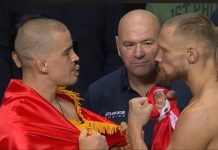 Dusko Todorovic and Robert Valentin, UFC Belgrade