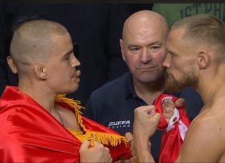 Dusko Todorovic and Robert Valentin, UFC Belgrade