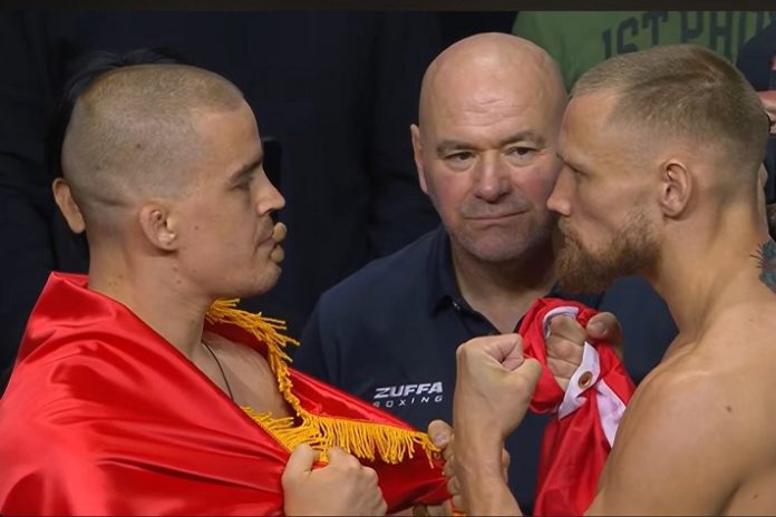 Dusko Todorovic and Robert Valentin, UFC Belgrade