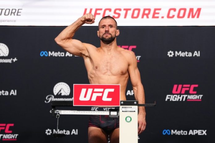 UFC Fight Night: Gamrot v Salkilld Weigh-in Mateusz Gamrot, UFC Vegas 120
