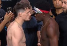 UFC Sacramento: Newcomer Stan Dorsainvil Makes Splash, Beats Gauge Young in Debut Gauge Young and Stan Dorsainvil, UFC Sacramento
