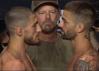 Fabia Sintes and Michael Aljarouj, UFC Paris