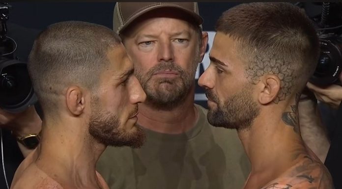 Fabia Sintes and Michael Aljarouj, UFC Paris