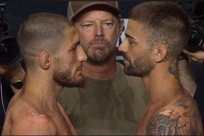 Fabia Sintes and Michael Aljarouj, UFC Paris