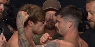 Kurtis Campbell and Trevor Peek, UFC Paris