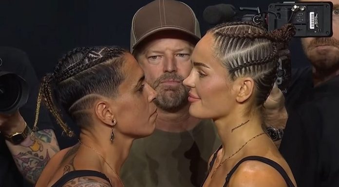 UFC Paris: Nora Cornolle Can’t Put Klaudia Sygula Away, Claims Decision Nora Cornolle and Klaudia Sygula, UFC Paris