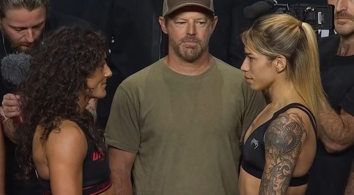 Delphine Benaouich and Sofia Montenegro, UFC Paris