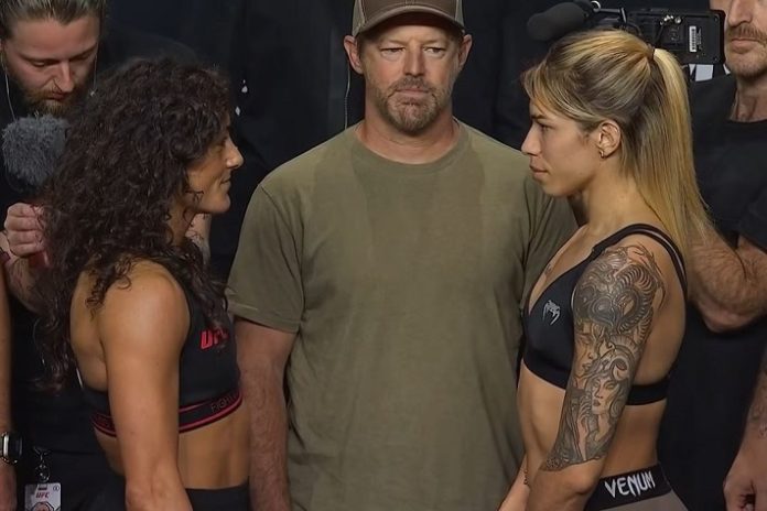 Delphine Benaouich and Sofia Montenegro, UFC Paris