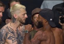 Dan Hooker and Salahdine Parnasse, UFC Paris