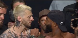 Dan Hooker and Salahdine Parnasse, UFC Paris