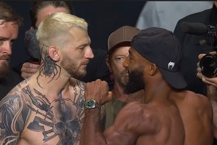 HookerParnasse Dan Hooker and Salahdine Parnasse, UFC Paris