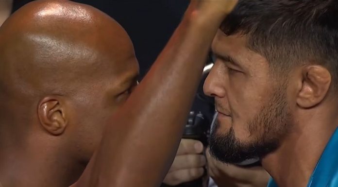 Michael Page and Nursulton Ruziboev, UFC Paris
