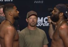 Mario Pinto and Ryan Spann, UFC Paris