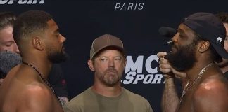 Mario Pinto and Ryan Spann, UFC Paris