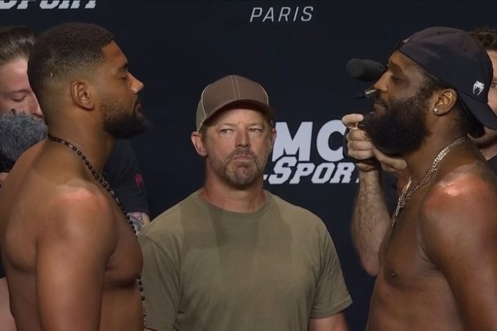 Mario Pinto and Ryan Spann, UFC Paris