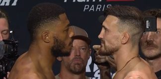 Oumar Sy and Modestas Bukauskas, UFC Paris