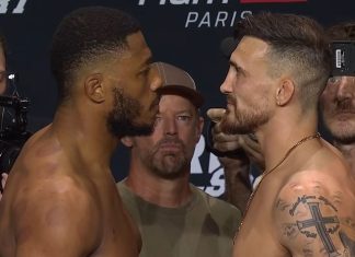 Oumar Sy and Modestas Bukauskas, UFC Paris