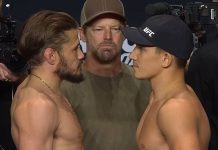 Nathaniel Wood and Pavel Andrusca, UFC Paris